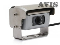Камера заднего вида ccd с автоматической шторкой, авто подогревом, ик-подсветкой и микрофоном avis avs656cpr