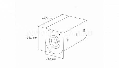 Камера видеонаблюдения КАРКАМ KAM-110